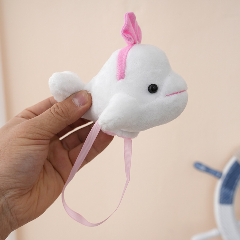 Magnetic Shoulder Plush Stuffed Toy Wholesale Custom Sea Animal Doll