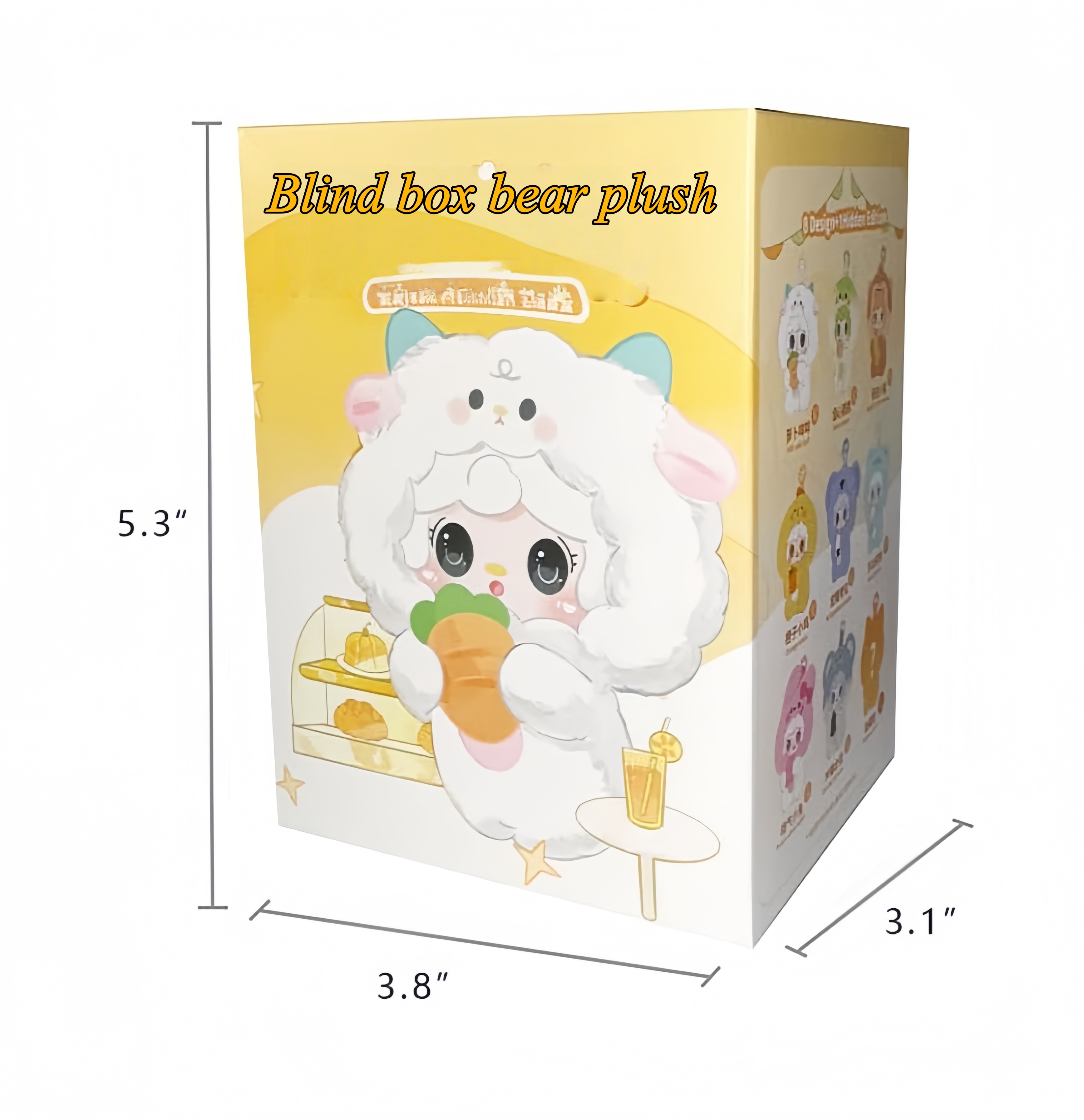 Plush Cute Collective Mystery Exquisite Soft Custom Bear Toys in Blind Box