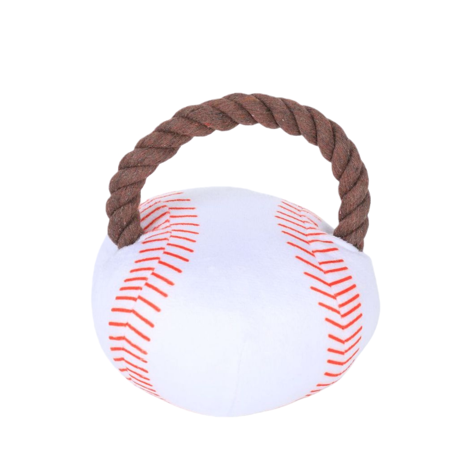 Creative Pet Plush Ball Series Dog Squeaky Chew Cotton Rope Toy