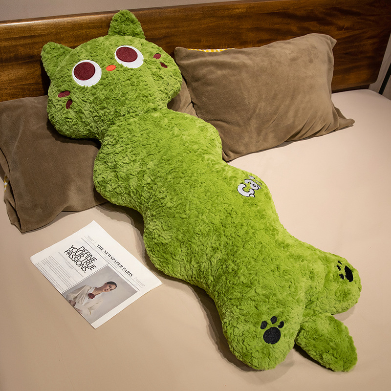 Soft Plush Pillow Wholesale Stuffed Cartoon Cat Toy Cushion
