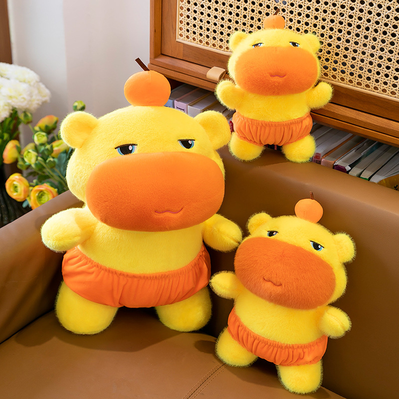 Cartoon Plush Stuffed Soft Cute Capybara Toy Wholesale Doll Gift
