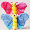 Butterfly Custom Plush Soft Dog Squeaky Wholesale Factory Pet Chewy Toys