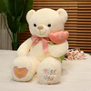 High Quality Birthday Plush Stuffed Cartoon Love Teddy Bear Toy Doll
