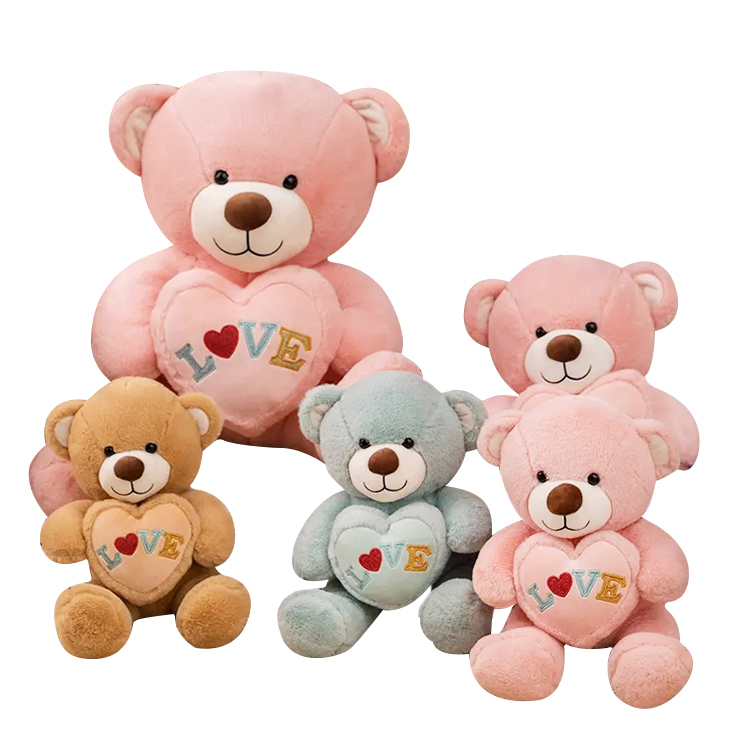 Child Gift Plush Stuffed Furry Love Teddy Bear Toy Doll