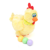 Electric Dancing Hen Plush Singing Toy Soft Gift Lay Eggs Chicken Kids Toy