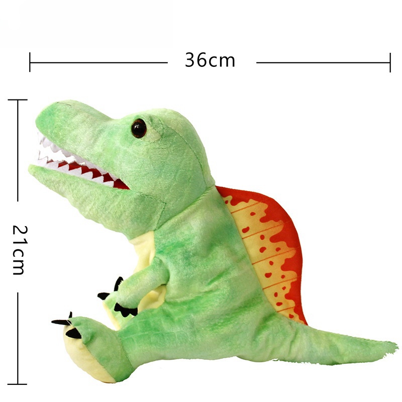 Party Toy Set Plush Stuffed Cartoon Cute Dinosaur Hand Puppet