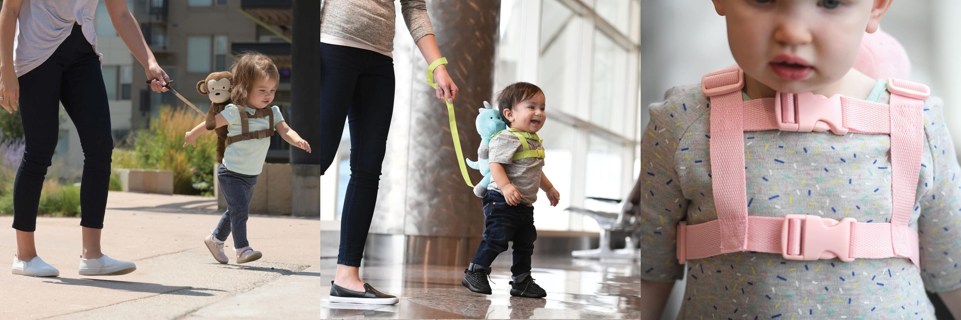 harness toddler plush backpack