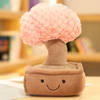 Custom Plush Stuffed Cartoon Money Tree Toy Doll Table Decoration