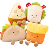 2024 New Hot Plush Stuffed Cartoon Taco Sandwich Food Cultural Toy Doll