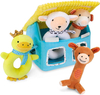 Custom Plush Stuffed House with Animals Baby Educational Toy Set