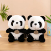 Custom Plush Keychain Stuffed Cartoon Cute Panda Toy Widgets