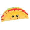 YD-BD015 Sandwich nice food custom design plush embroidered squeaky dog chewy toy