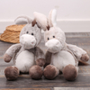 OEM Custom Plush Stuffed Cartoon Donkey Toy Doll Child Gift