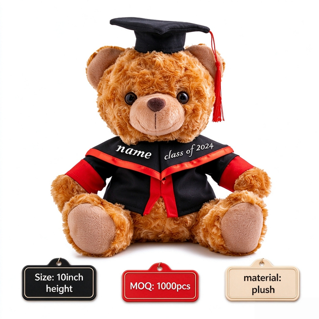 Luxurious Comfort Graduation Teddy Bear Toys