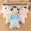 Custom Plush Stuffed Cute Animal Baby Toy Decompression Soft Pillow