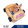 Car plush pet bed soft custom wholesale dog stuffed bed