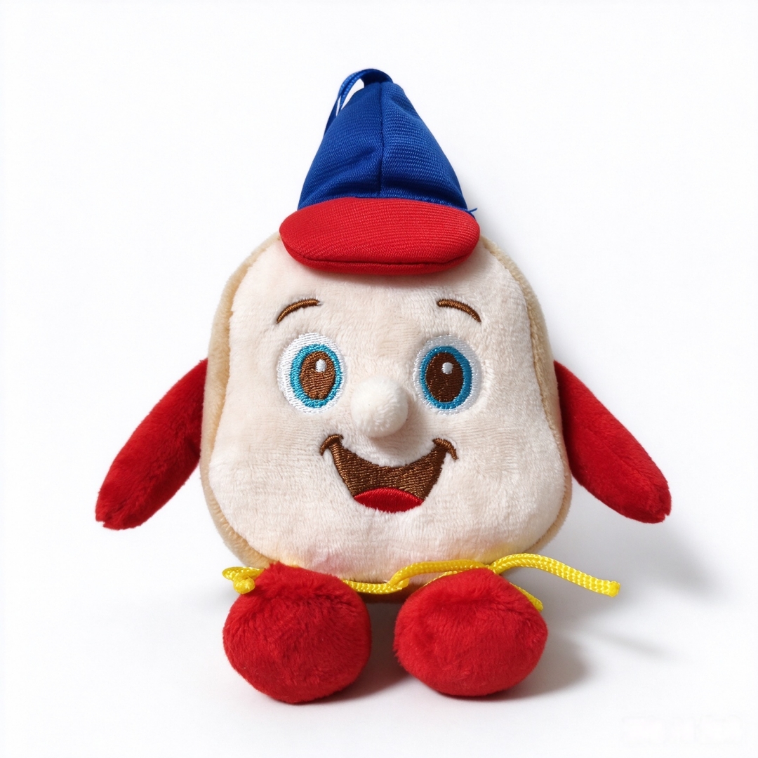 Custom Plush Bread Slice Toast Keychain Soft Stuffed Gift Wholesale Toys