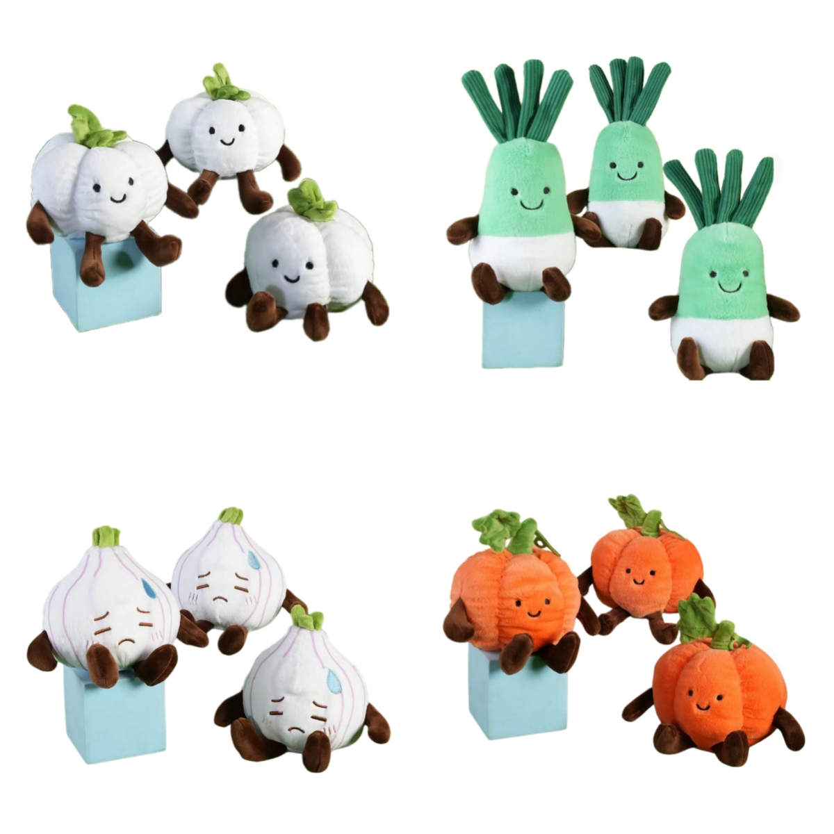 Custom Blind Box Toy Plush Stuffed Soft Cute Fruit Girl Gift