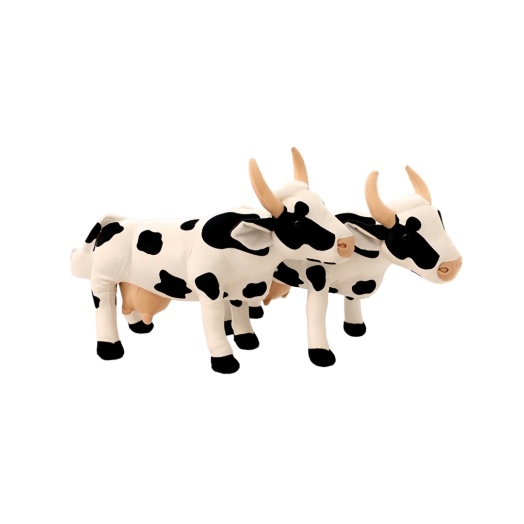 Milk Cow Plush Standing Animal Simulation Doll Wholesale Soft Stuffed Toys