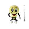 Yellow Hot Balloon Plush Embroidered Doll Soft Smile Custom Wholesale Gift Toys