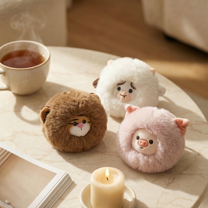 High Quality Wholesale Plush Soft Cartoon Alpaca Custom Toy Keychain