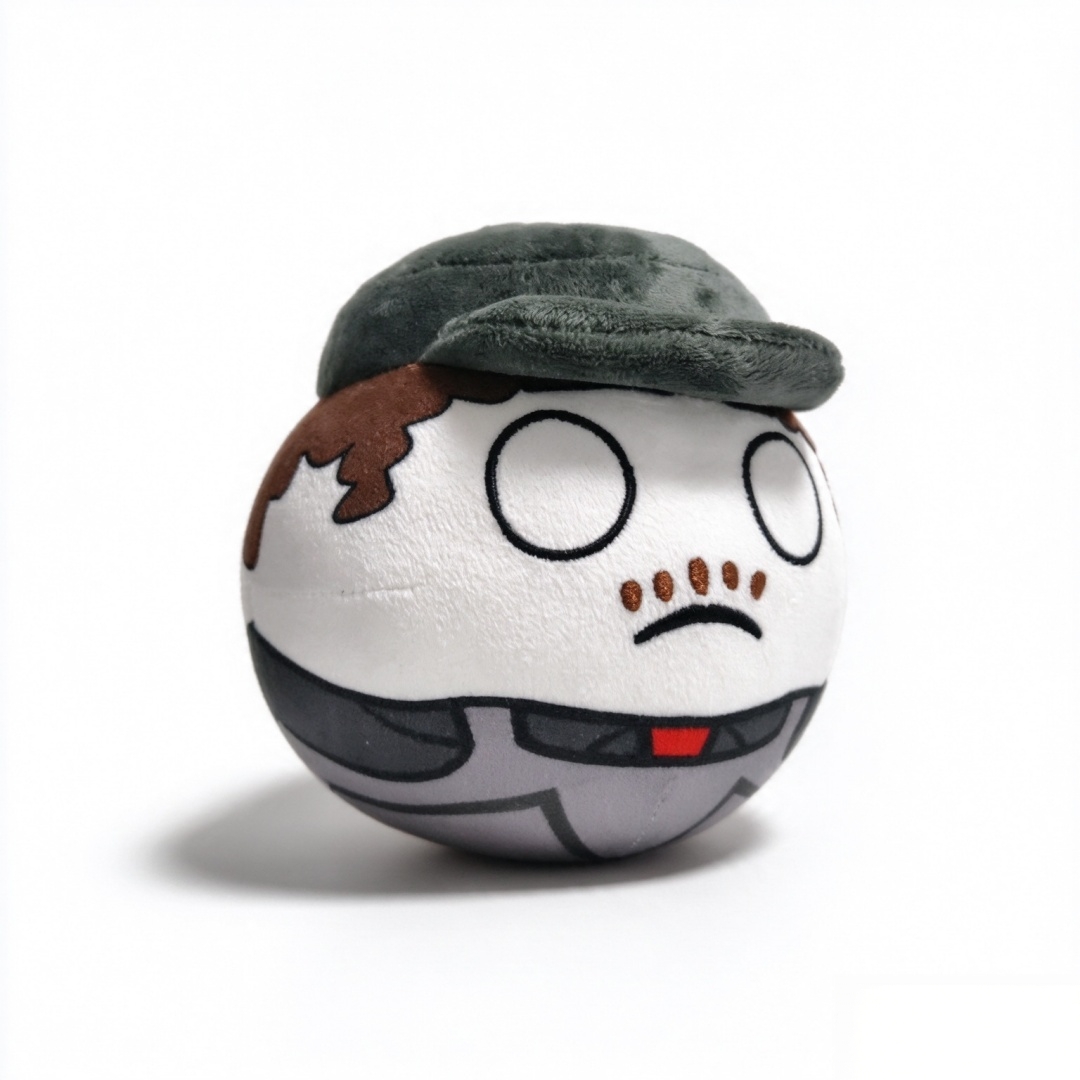 Ball head Doll Worker Boi Custom Stuffed Plush soft Toy