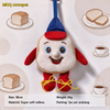 Custom Plush Bread Slice Toast Keychain Soft Stuffed Gift Wholesale Toys