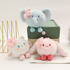 Custom Decompression Toy Plush Soft Cartoon Animal Memory Foam Squeeze Ball