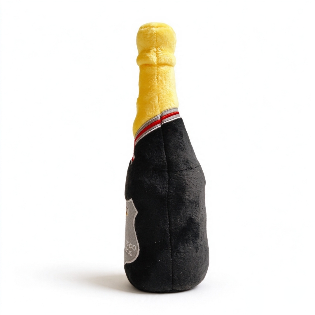 Bottle Shape Plush Pet Squeaky Dog Chewy Interactive Toy