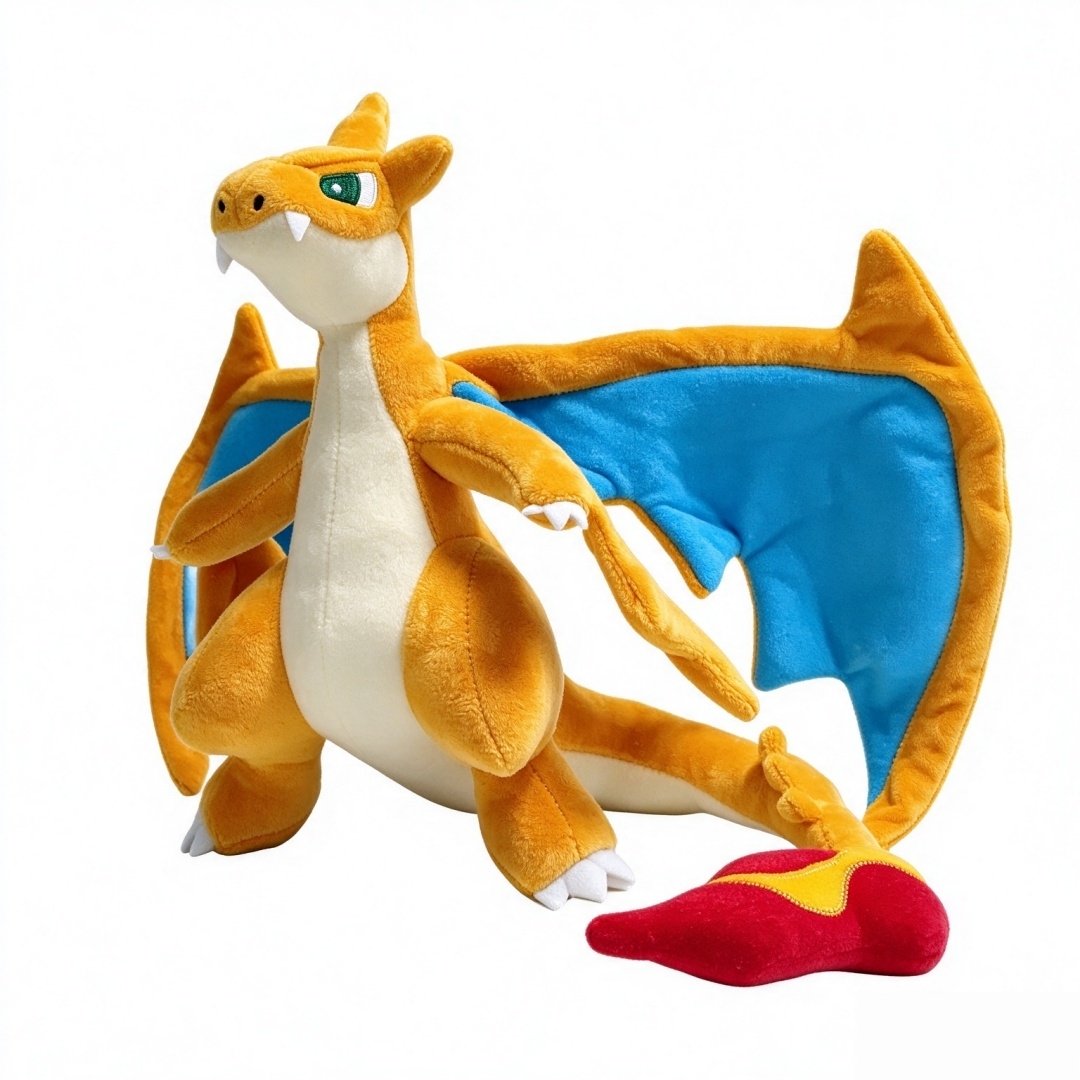 Cartoon figure plush dragon custom made wholesale kids gift mascot toys