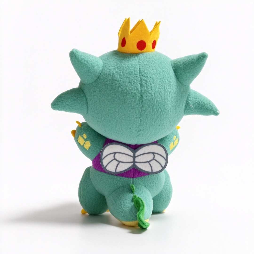 Emperor Dragon Crown Doll Custom Plush Stuffed Animal Toy