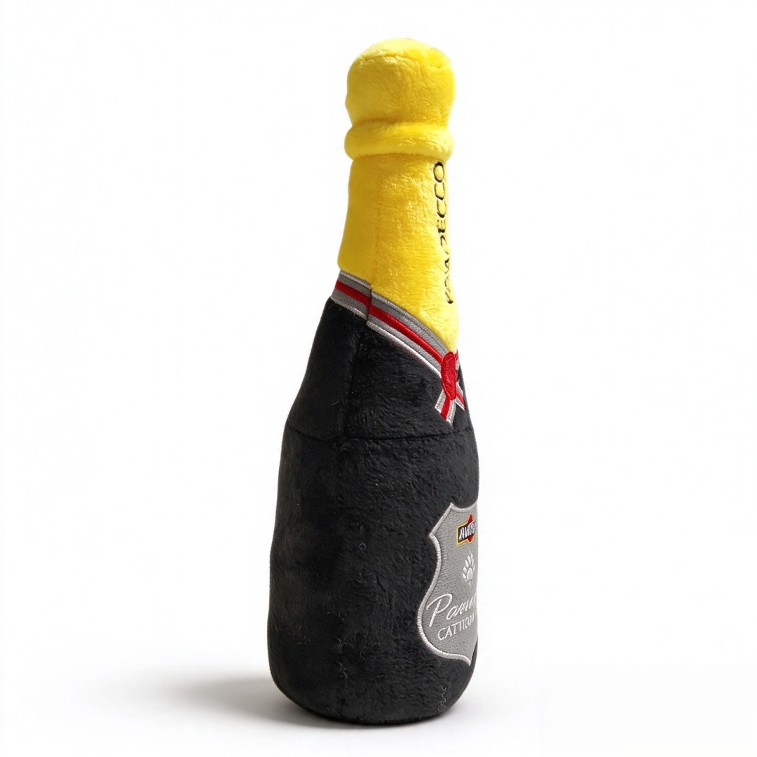 Bottle Shape Plush Pet Squeaky Dog Chewy Interactive Toy