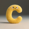 Cartoon Plush Doll Custom Emoticons Letter Baby Child Educational Toy