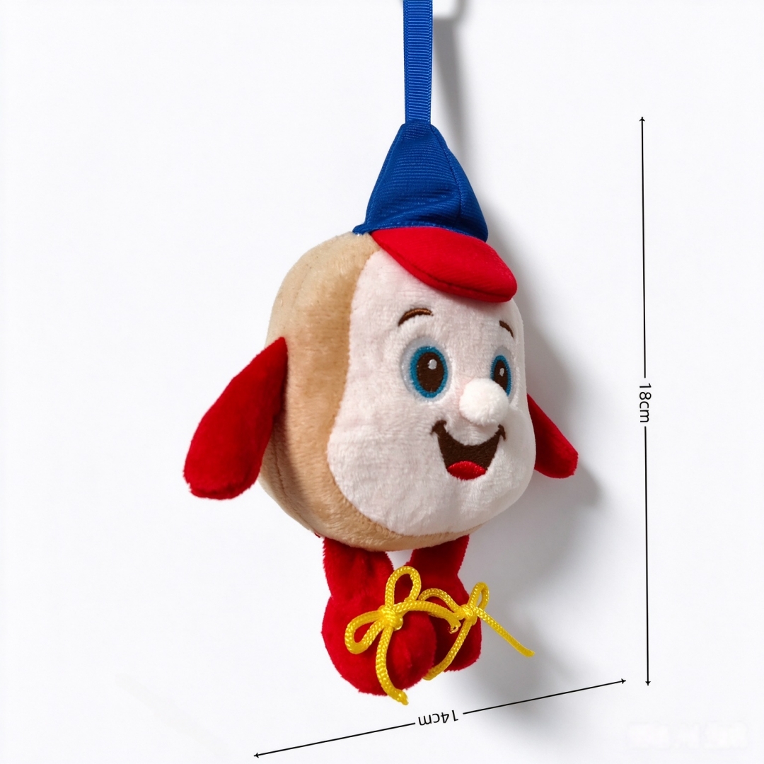 Custom Plush Bread Slice Toast Keychain Soft Stuffed Gift Wholesale Toys