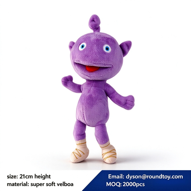 Purple Alien Custom Soft Stuffed Doll Plush Wholesale Gift Kids Toys