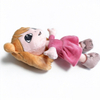 My little pink girl first plush gift mascot factory wholesale OEM soft custom stuffed fairy doll toy