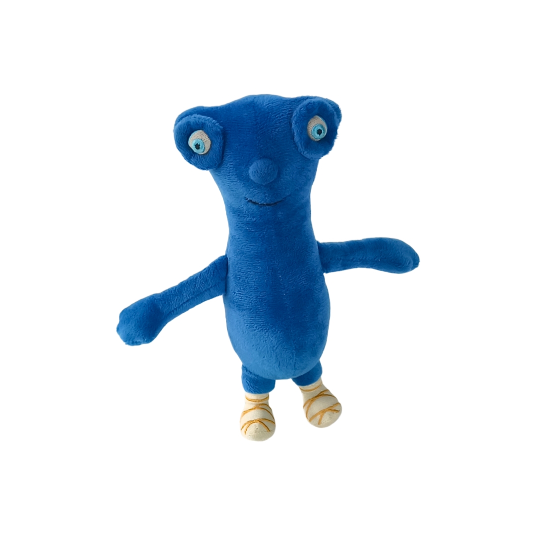 Blue Custom Cartoon Tv Doll Plush Soft Wholesale Stuffed Gift Kids Toys