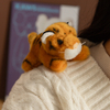 Custom Shoulder Magnet Plush Toy Stuffed Animal Tiger Soft Doll