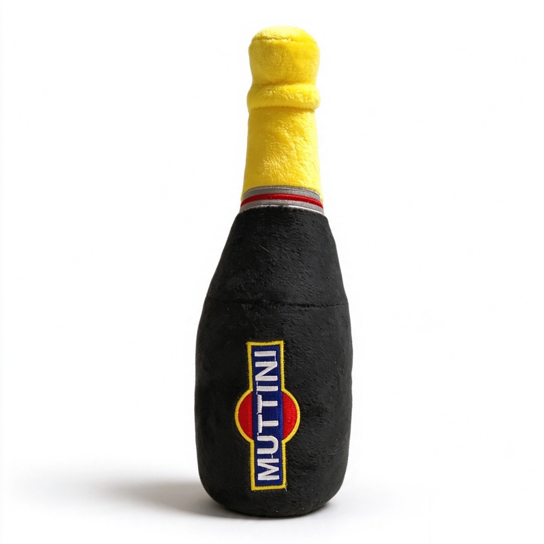 Bottle Shape Plush Pet Squeaky Dog Chewy Interactive Toy