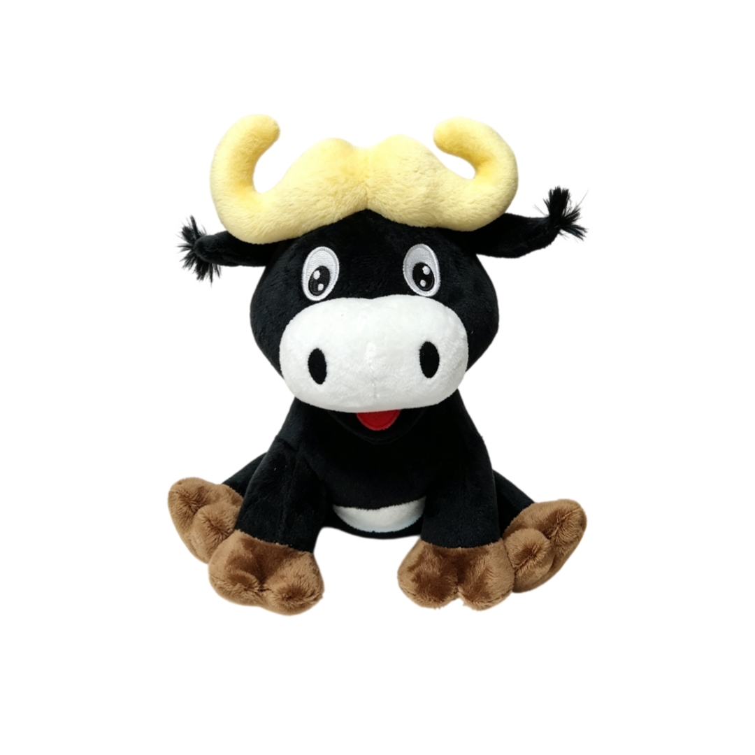 Custom Farm Animal Plush Cow Soft Stuffed Toy With CE CPC Certification