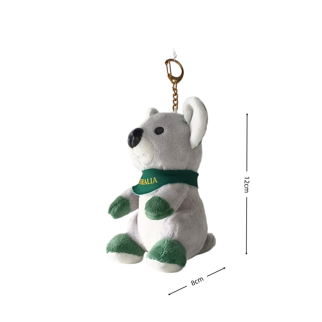 Koala Grey Soft Plush Animal Mascot Doll Wholesale Keychain Factory Gift Toys