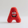 Cartoon Plush Doll Custom Emoticons Letter Baby Child Educational Toy