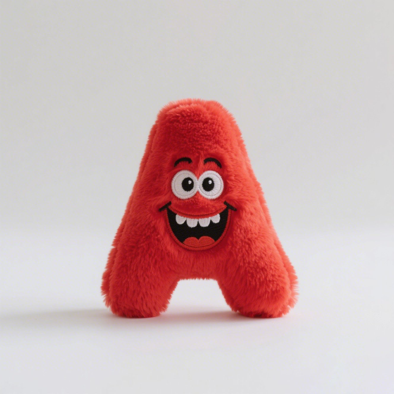 Cartoon Plush Doll Custom Emoticons Letter Baby Child Educational Toy