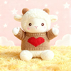 Custom Valentine's Day Gift Couple Lamb Plush Stuffed Sheep Toy with Sweater
