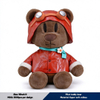 Vintage Pilot Brown Teddy Bear Custom Plush Toy Gift For Kids