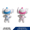Custom robot plush soft stuffed doll mascot wholesale toys