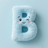 Cartoon Plush Doll Custom Emoticons Letter Baby Child Educational Toy