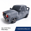 Grey Fancy Car Benz Brand Vehicle Soft Plush Stuffed Custom Factory Wholesale Souvenir Toys