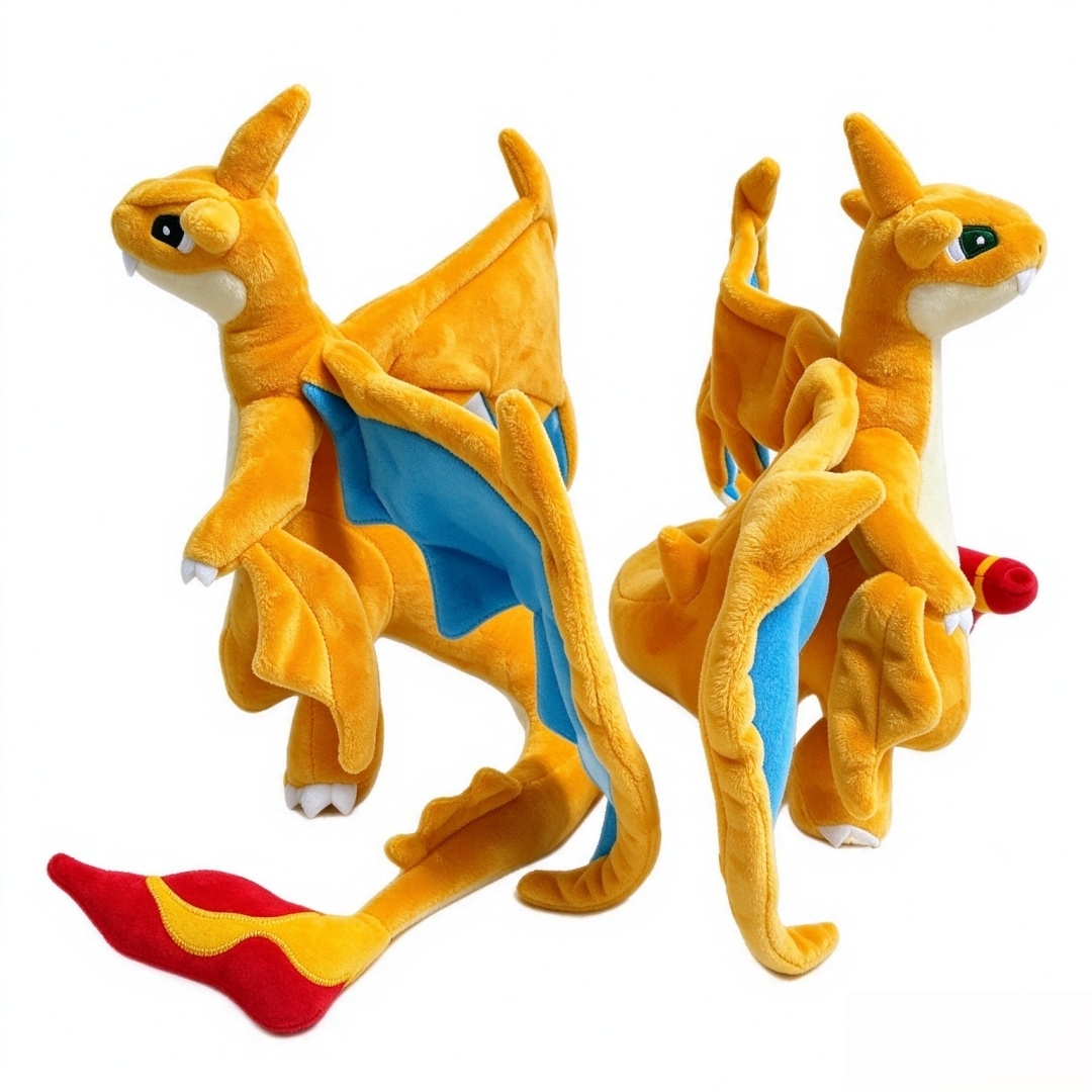 Cartoon figure plush dragon custom made wholesale kids gift mascot toys