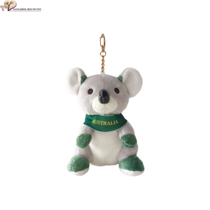Koala Grey Soft Plush Animal Mascot Doll Wholesale Keychain Factory Gift Toys